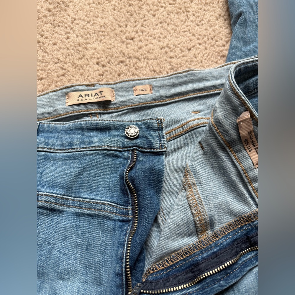 Ariat Women's Wide Leg Jean - Picture 2 of 4